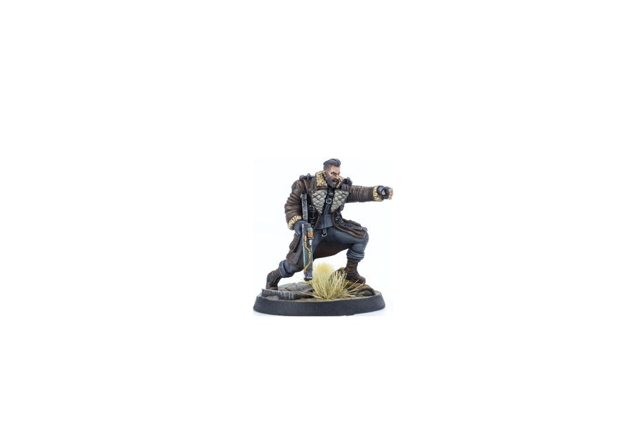 Fallout | 3 Miniatures | Wasteland Warfare | Brotherhood of Steel  Elder Maxson and Captain Kells