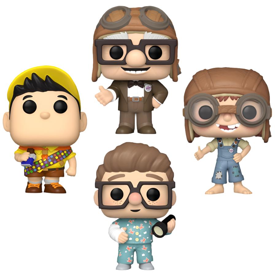 Up! | Funko Pop Disney | #1478 to 1481 | Bundle of 4