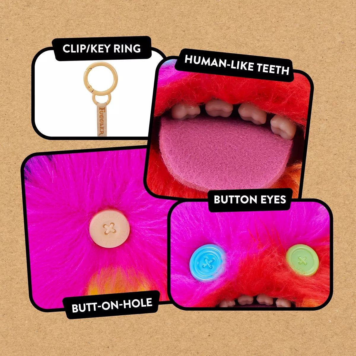 OOGAH BOOGAH | Series 6 | Fuggler Keyring 5"