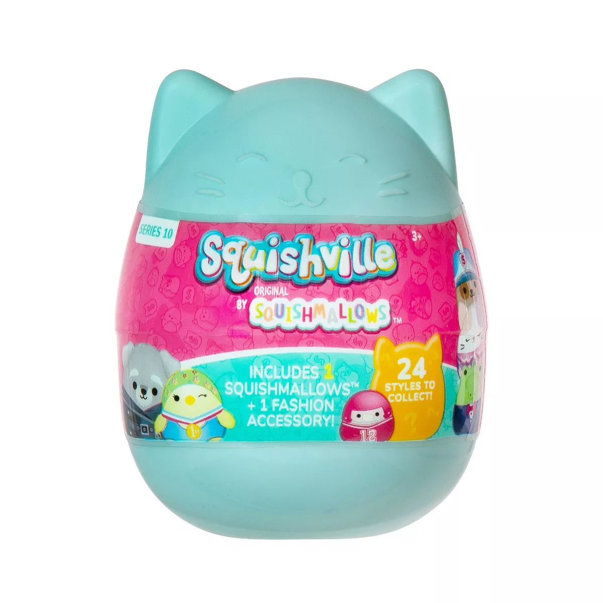 Squishville By Squishmallows | 5cm Blind Single Plush | 1 Mystery Plush in Capsule