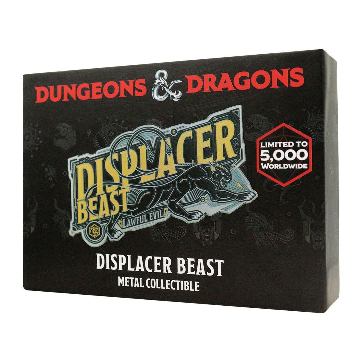 Dungeons & Dragons DISPLACER BEAST Limited Edition Collectible Metal Ingot