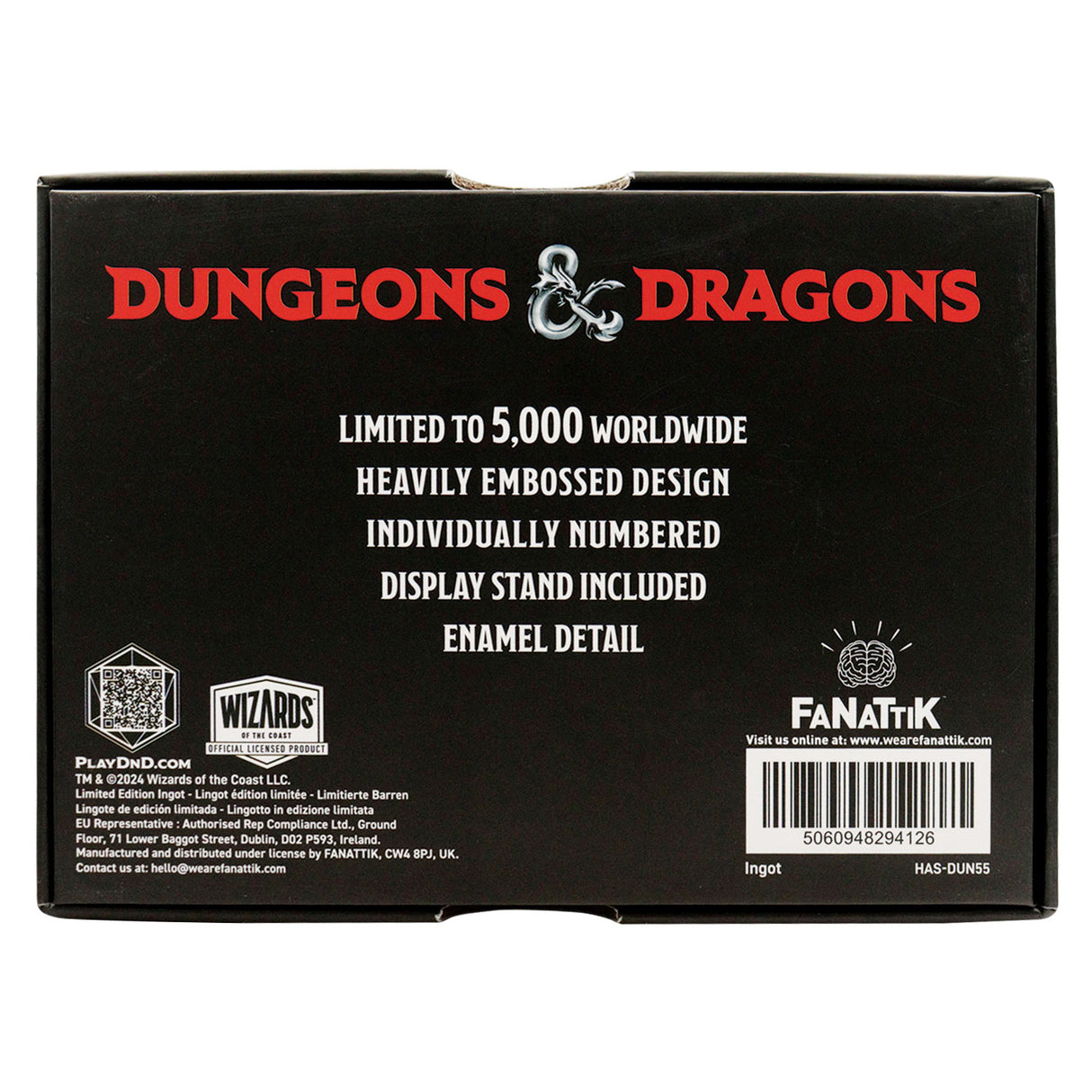 Dungeons & Dragons DISPLACER BEAST Limited Edition Collectible Metal Ingot