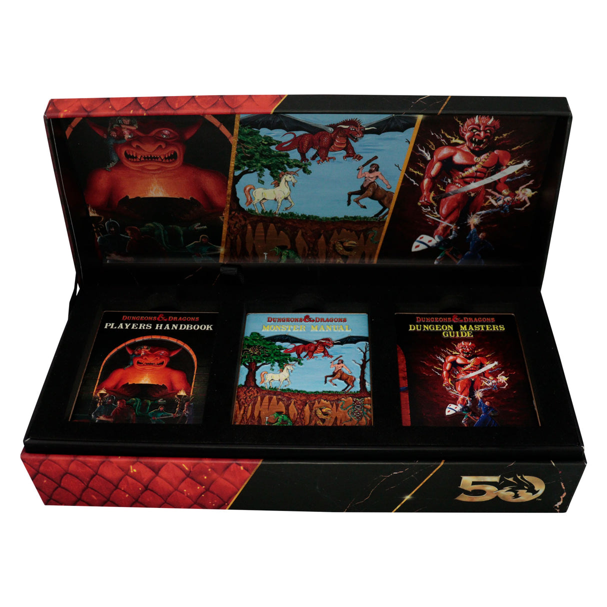 50TH ANNIVERSARY 1ST EDITION BOOK COVER | Dungeons & Dragons | Ingot Set | Limited Edition