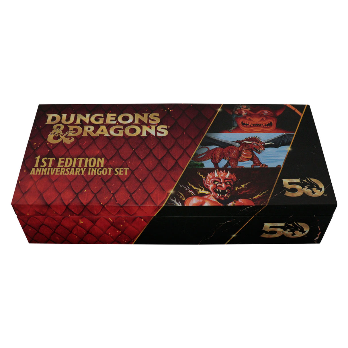 50TH ANNIVERSARY 1ST EDITION BOOK COVER | Dungeons & Dragons | Ingot Set | Limited Edition
