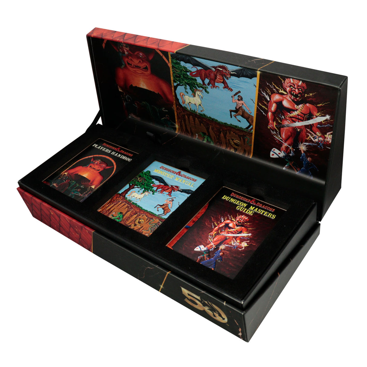 50TH ANNIVERSARY 1ST EDITION BOOK COVER | Dungeons & Dragons | Ingot Set | Limited Edition