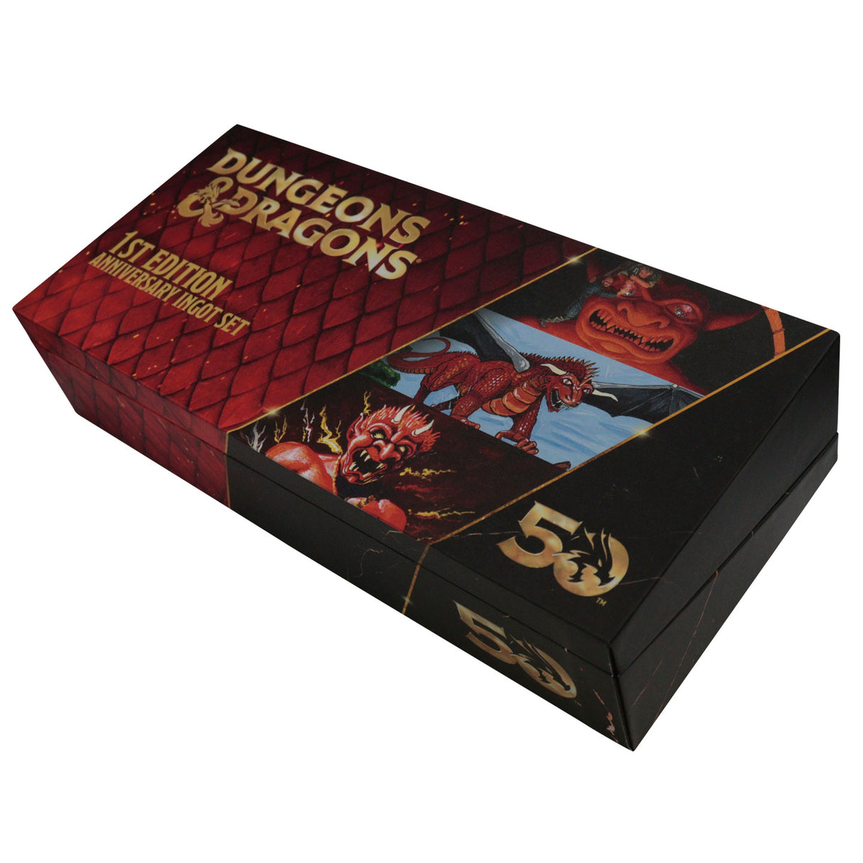 50TH ANNIVERSARY 1ST EDITION BOOK COVER | Dungeons & Dragons | Ingot Set | Limited Edition