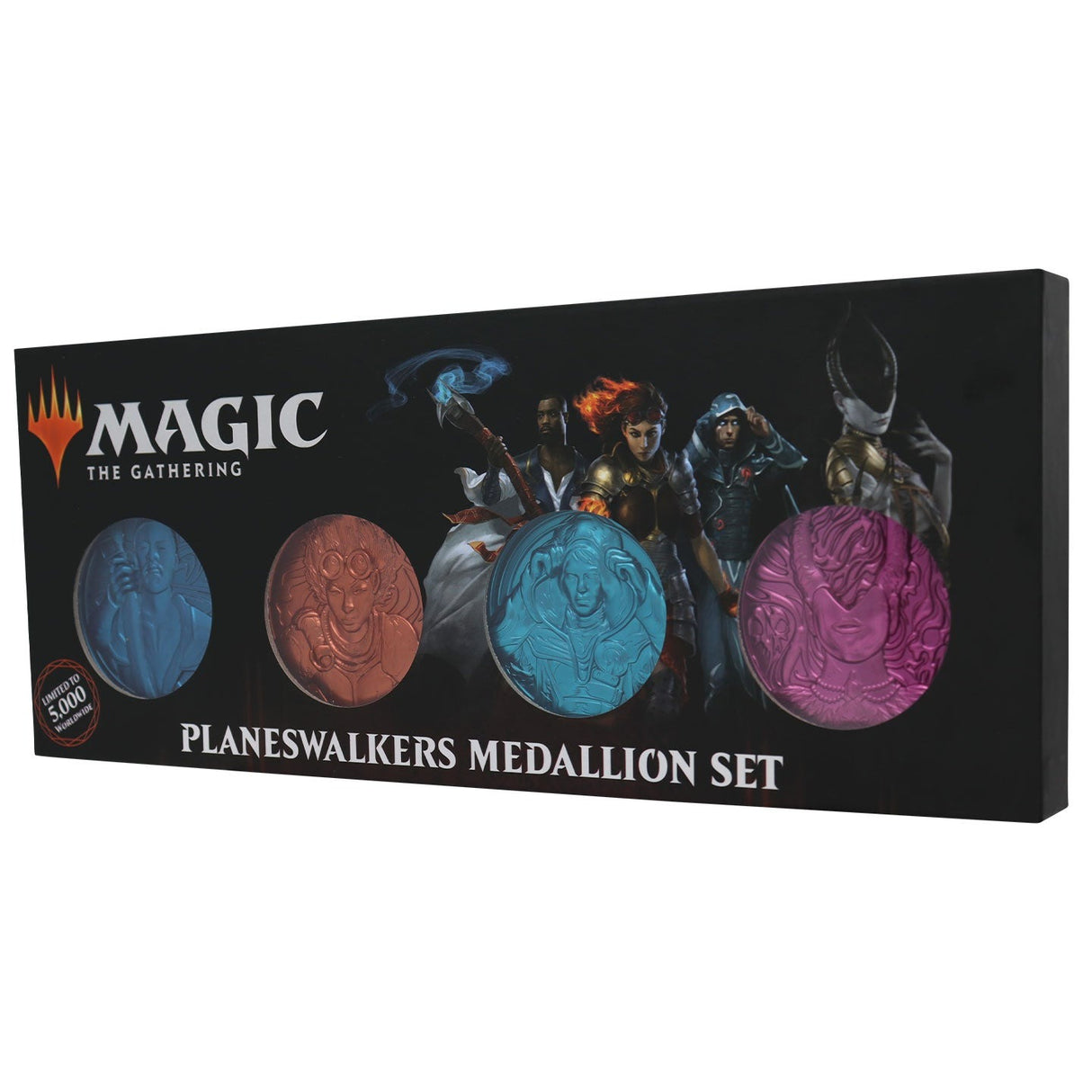 Magic the Gathering | PLANESWALKERS | Set of 4 Medallions | Collectible Limited Edition