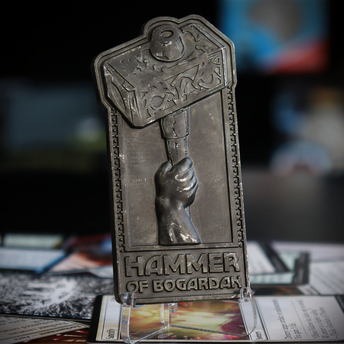 Fanattik Magic: The Gathering: HAMMER OF BOGARDAN Limited Edition Metal Ingot