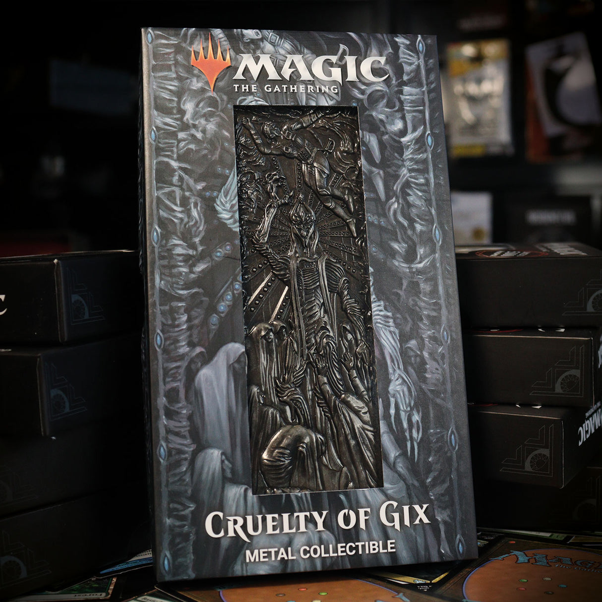 Magic: The Gathering XL CRUELTY OF GIX Limited Edition Collectible Metal Ingot