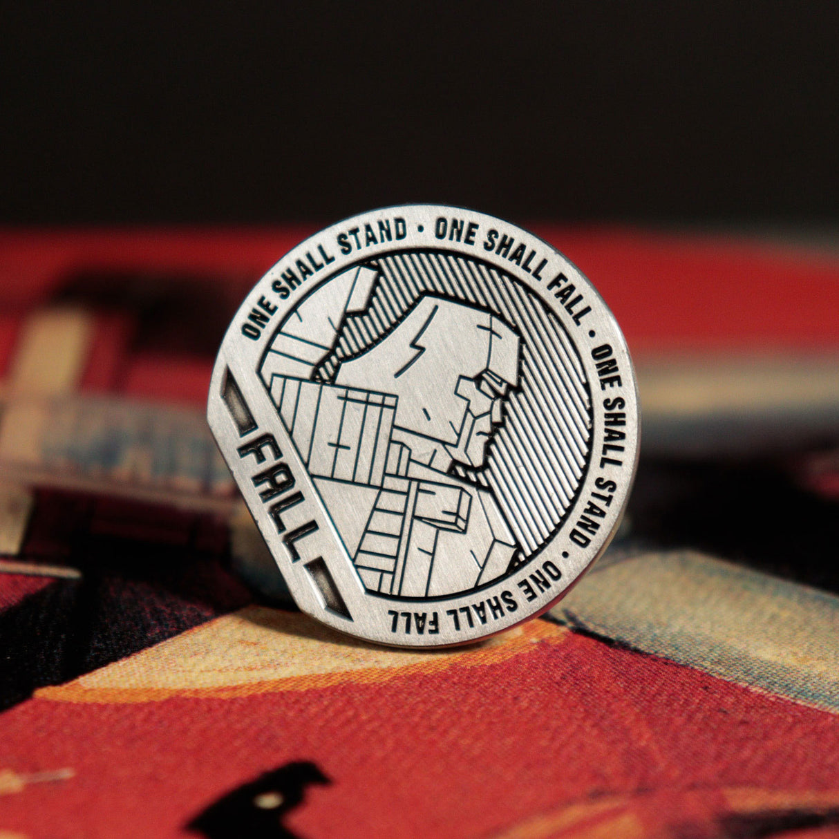 Transformers 40th Anniversary OPTIMUS PRIME & MEGATRON Limited Edition Collectible Coin