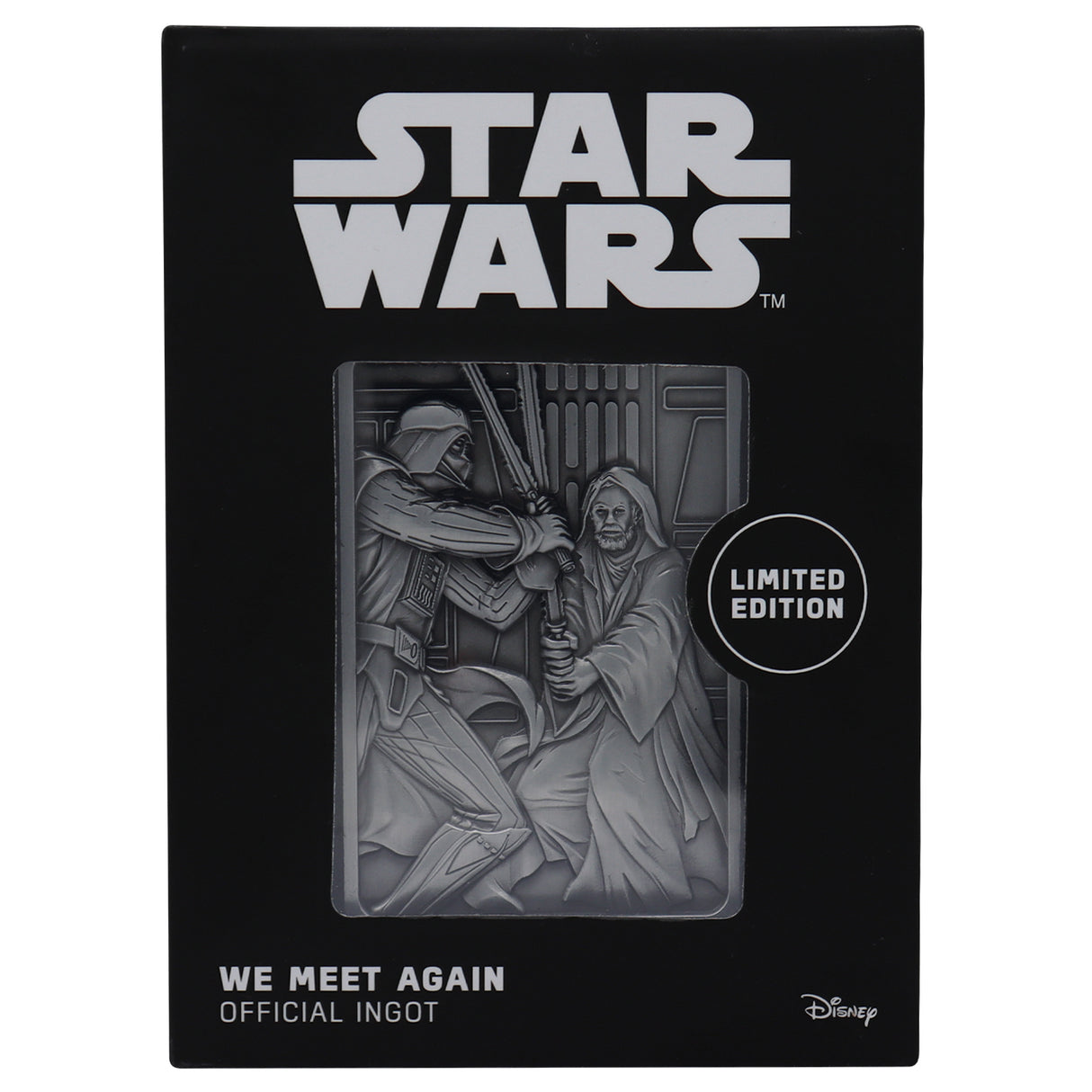 WE MEET AGAIN (DARTH VADER / OBI-WAN KENOBI) | Star Wars Ingot | Limited Edition