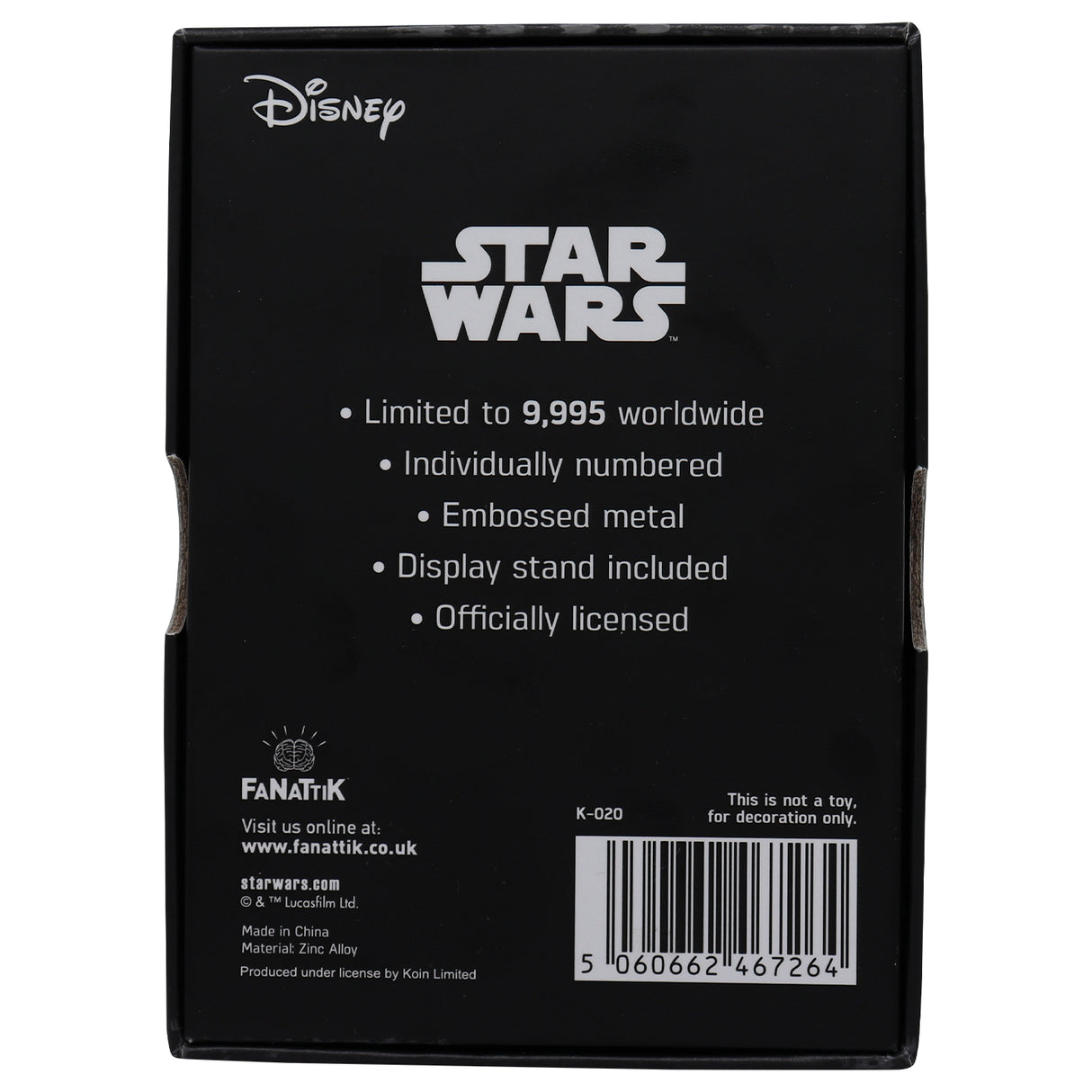 THE MILLENNIUM FALCON | Star Wars Ingot | Limited Edition