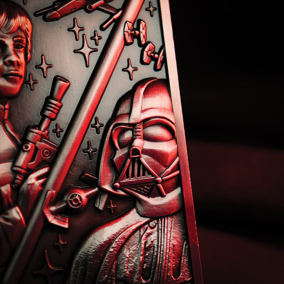 Fanattik Star Wars: LUKE SKYWALKER & DARTH VADER The Empire Strikes Back Limited Edition Metal Ingot