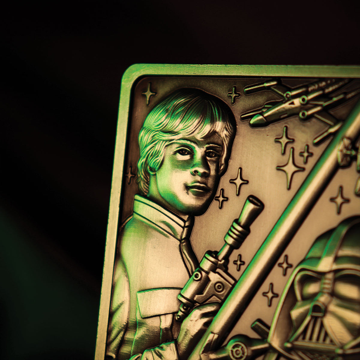 Fanattik Star Wars: LUKE SKYWALKER & DARTH VADER The Empire Strikes Back Limited Edition Metal Ingot