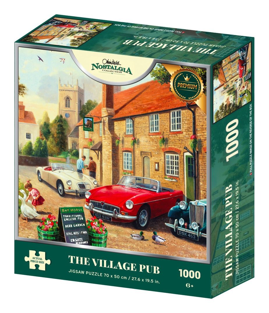 THE VILLAGE PUB | Kevin Walsh | Nostalgia Collection | 1000 Piece Jigsaw Puzzle