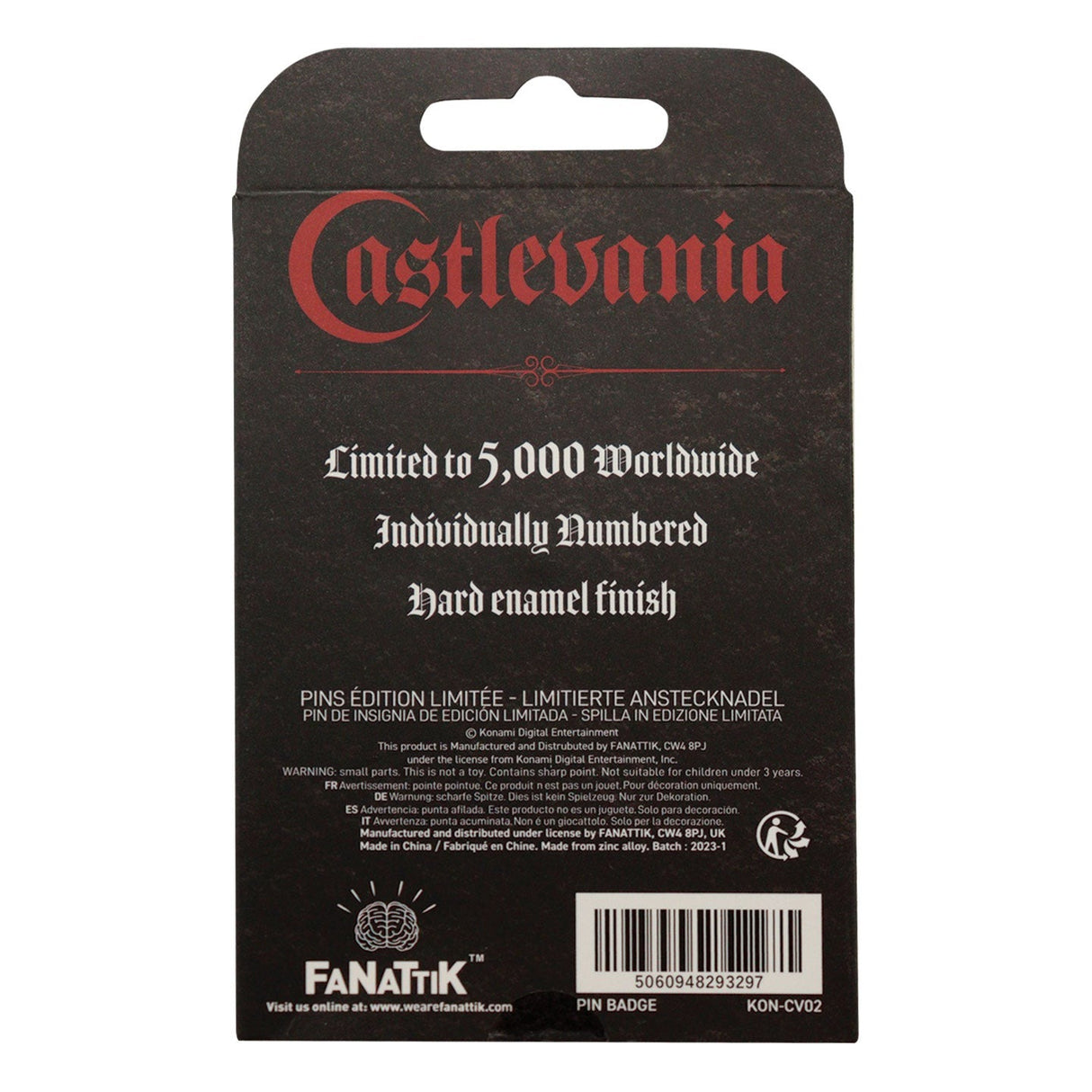 Castlevania Alucard | Limited Edition Pin Badge