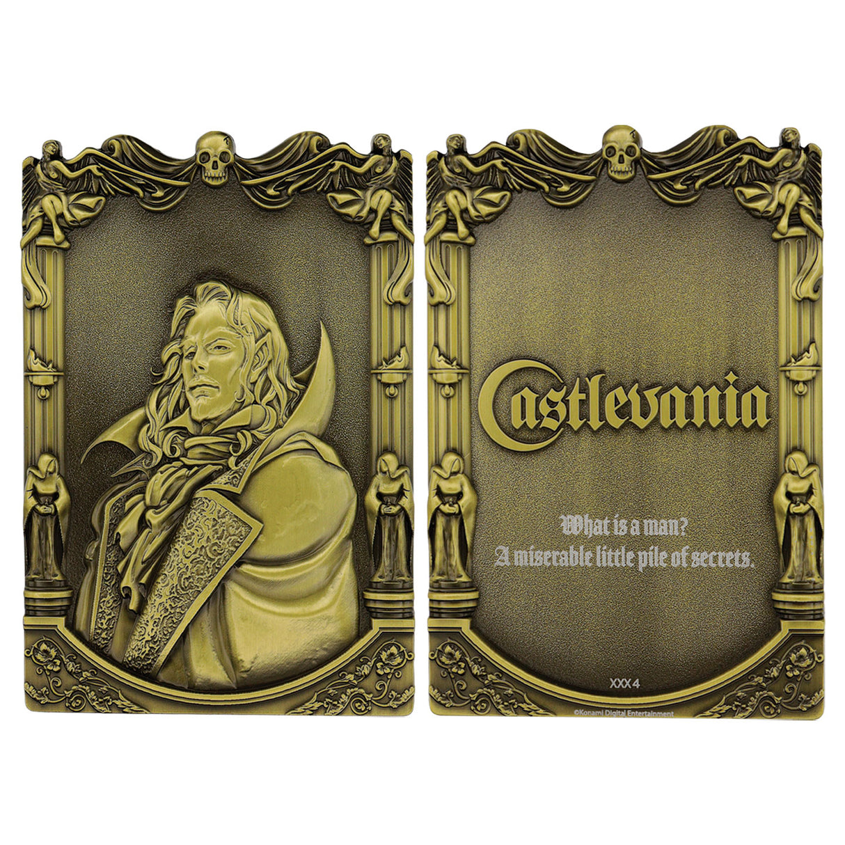 Castlevania Limited Edition DRACULA Collectible Metal Ingot