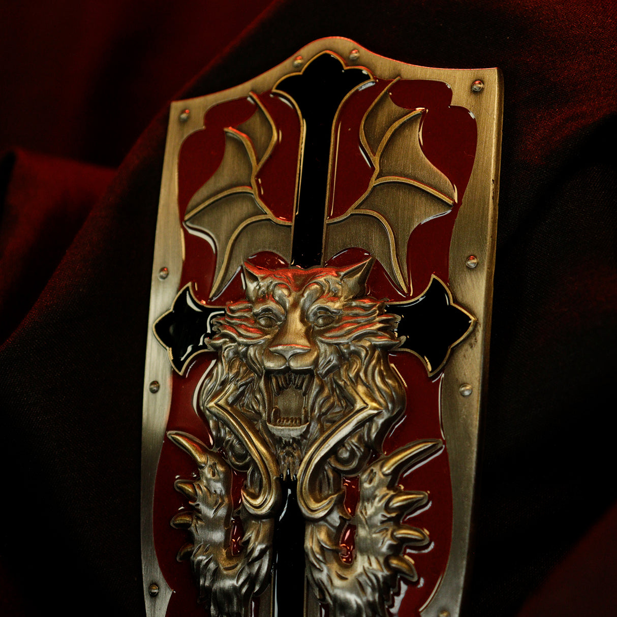 Castlevania Limited Edition ALUCARD Shield Collectible Metal Ingot