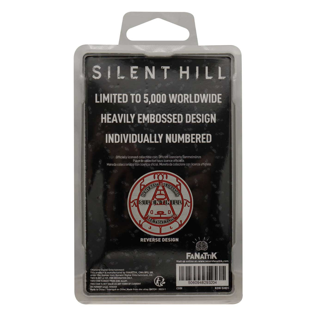 Fanattik Silent Hill Limited Edition PYRAMID HEAD Collectible Coin
