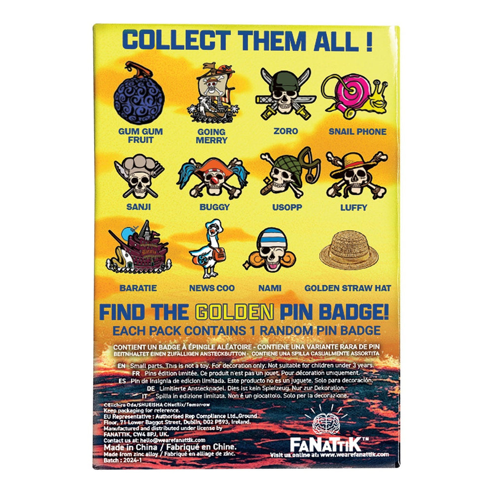 ONE PIECE | 1 x Mystery Enamel Pin Badge