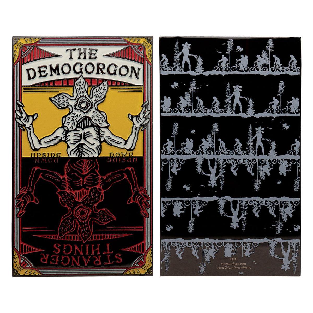 Fanattik Stranger Things THE DEMOGORGON Limited Edition XL Metal Ingot