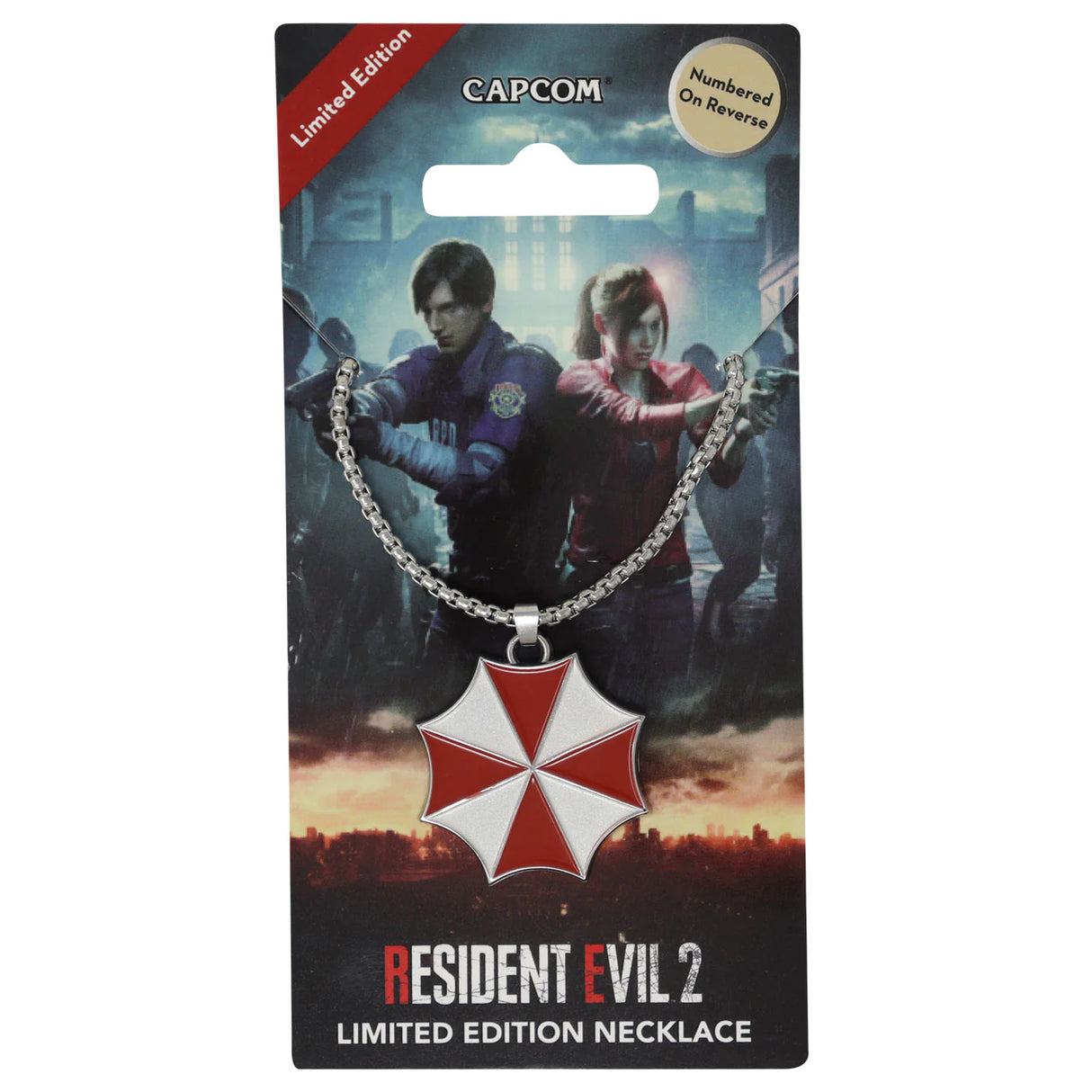 Resident Evil | Umbrella Corporation Logo Unisex Necklace | Limited Edition