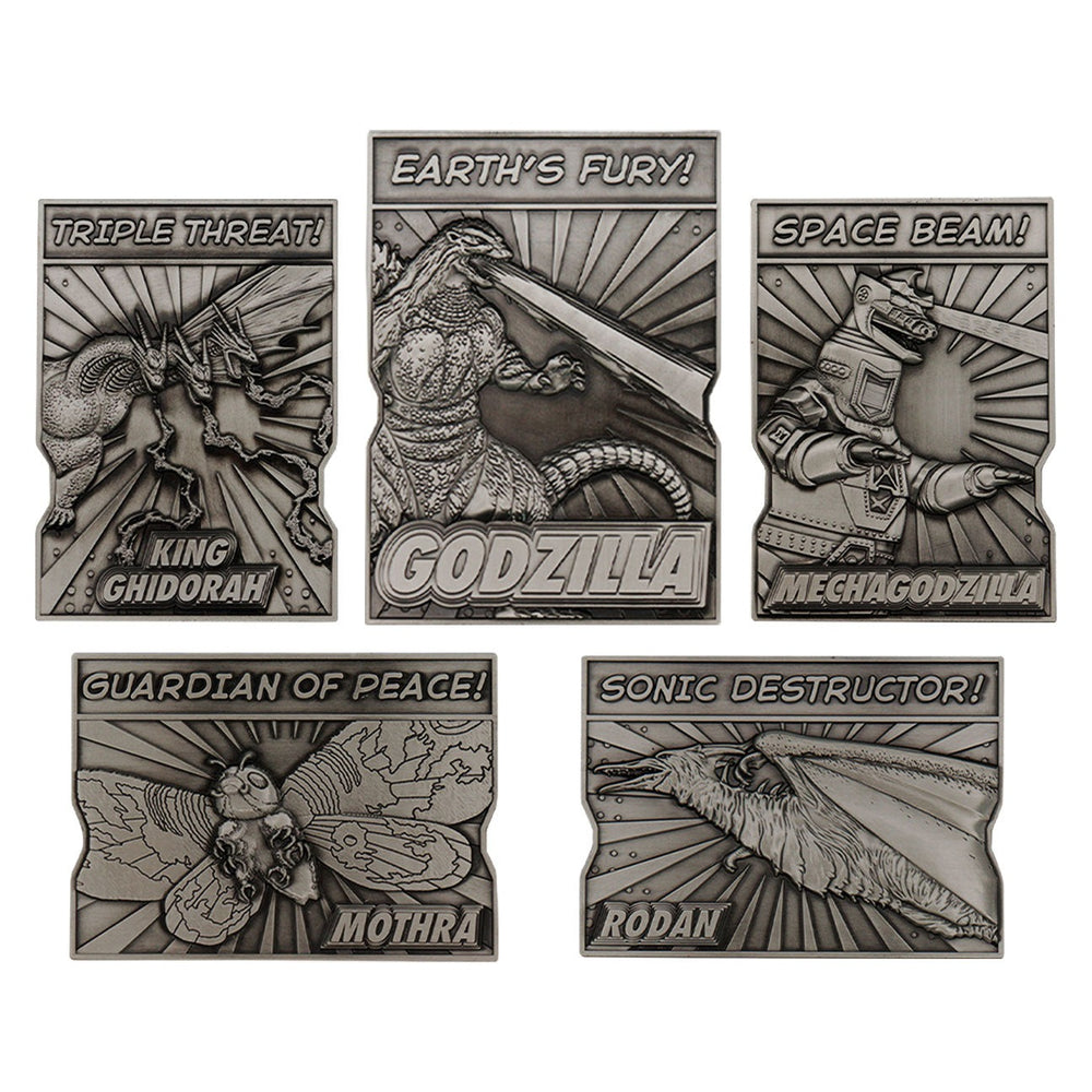 GODZILLA MONSTERS 5 Piece Ingots |  Limited Edition