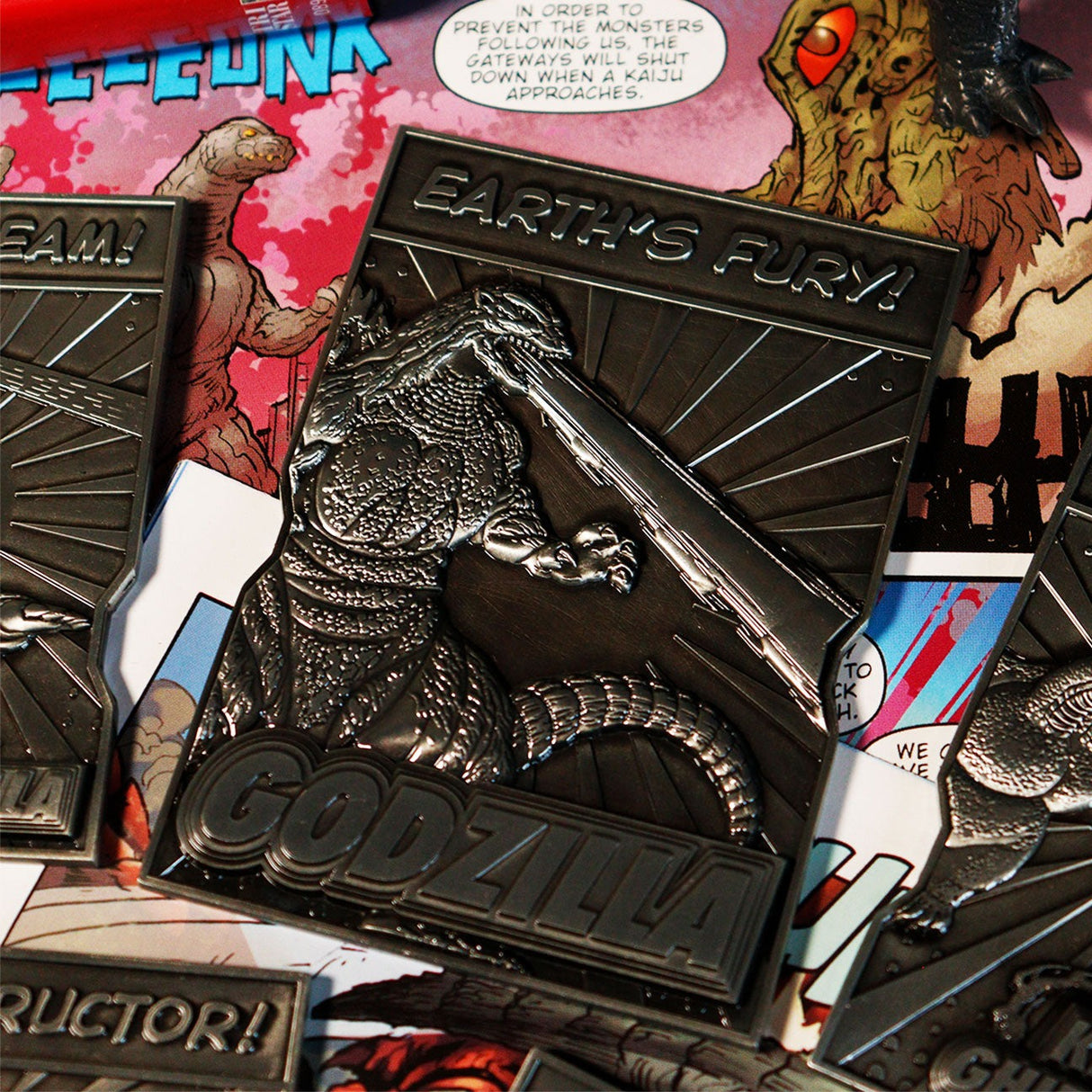 GODZILLA MONSTERS 5 Piece Ingots |  Limited Edition