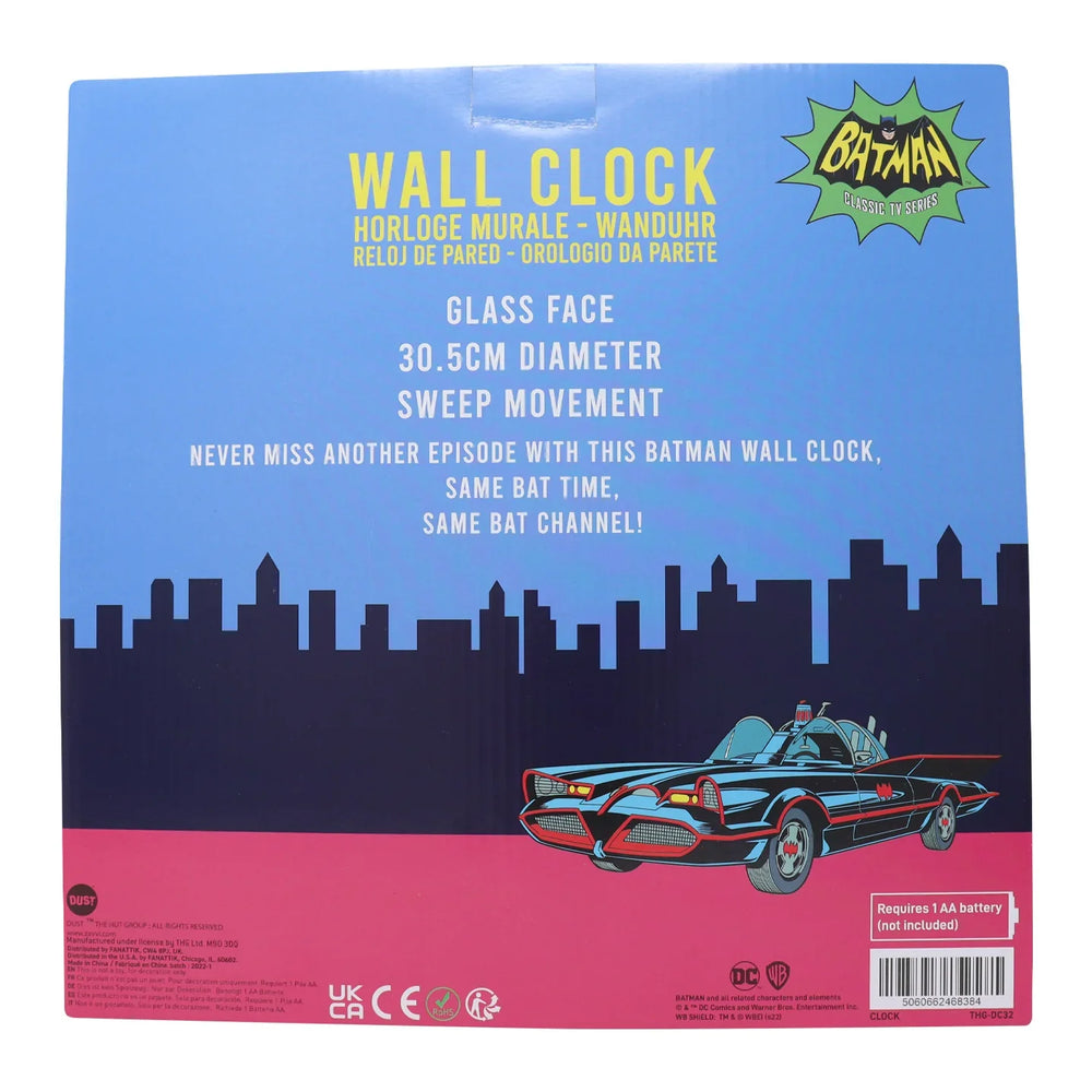 DC Batman BAT TIME | Wall Clock