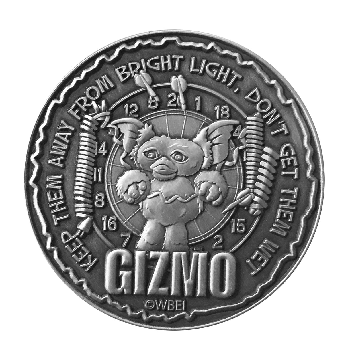 Gremlins Limited Edition GIZMO & STRIPE Collectible Coin