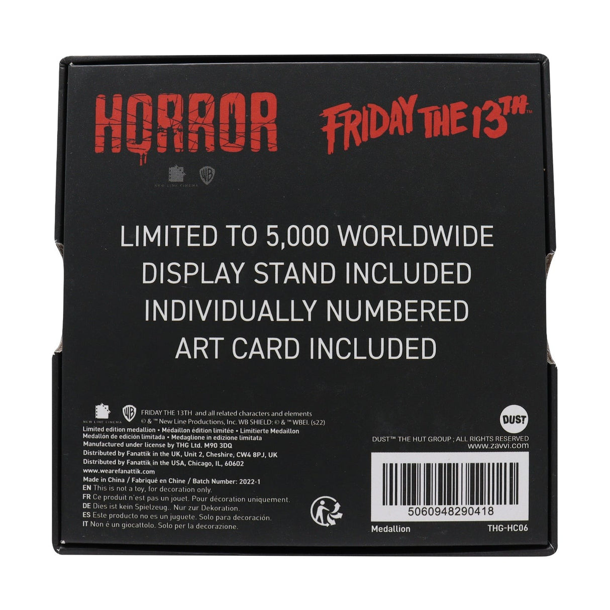 Horror | Friday the 13th | Medallion | Limited Edition
