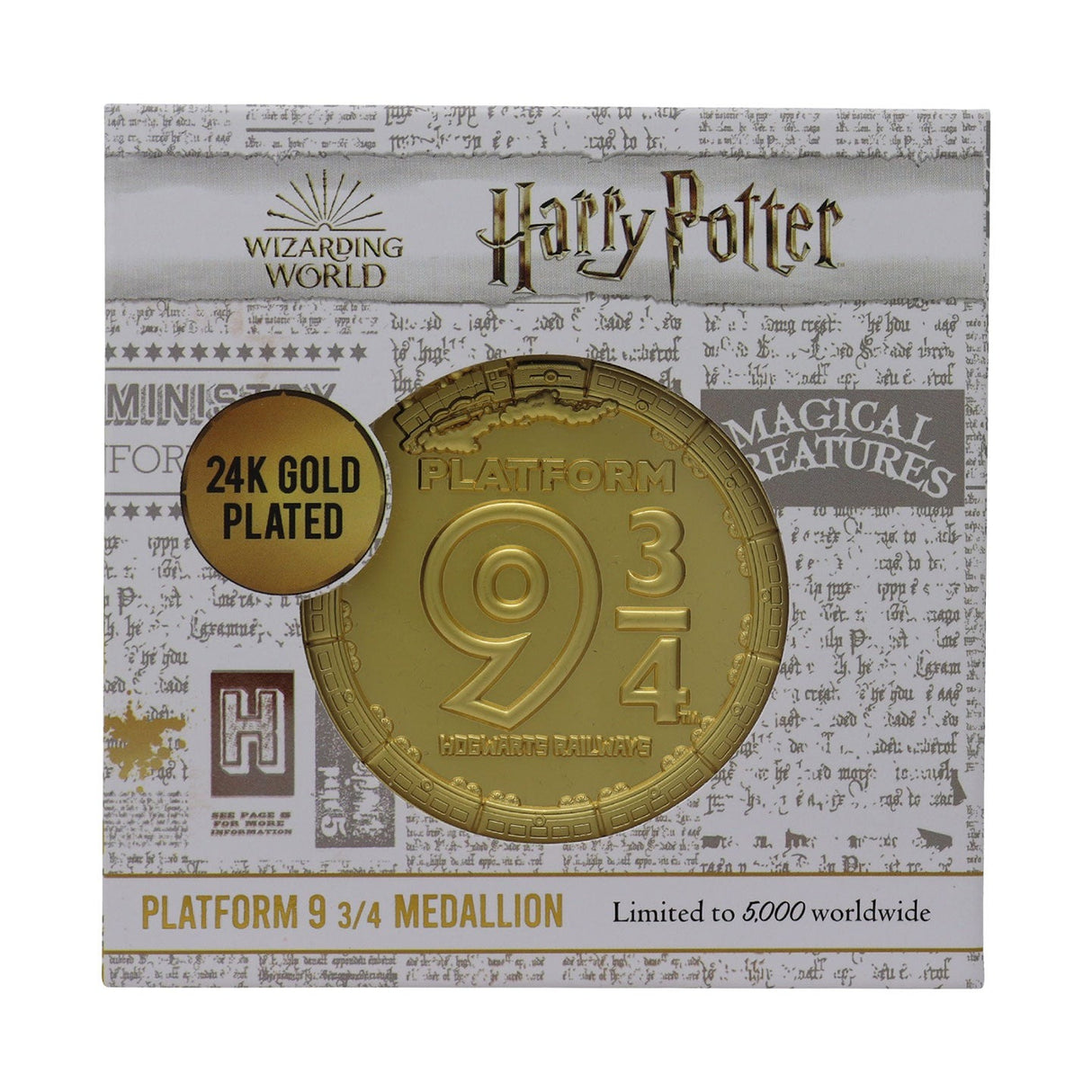 Harry Potter Platform 9 3/4 | Medallion | Limited Edition