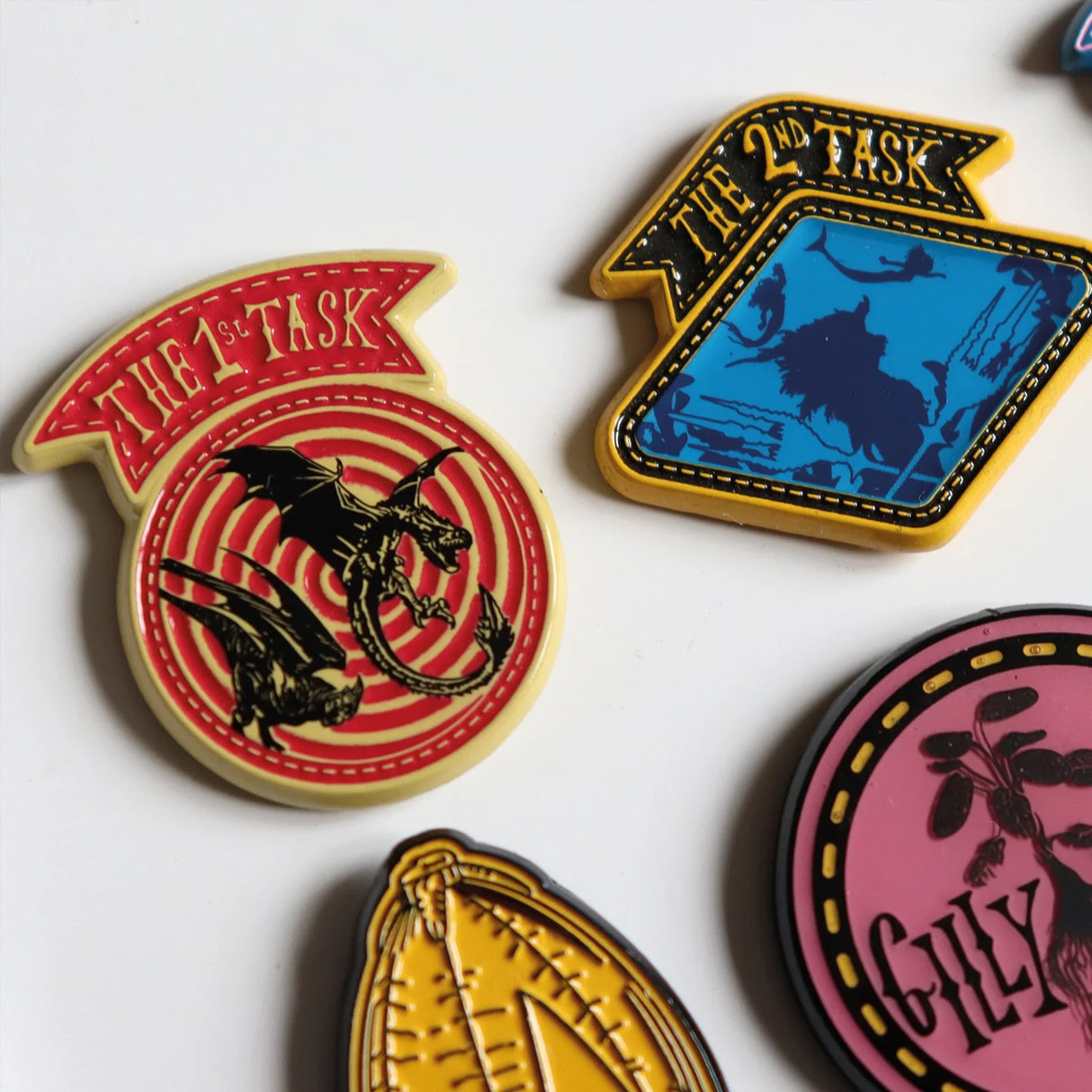 Harry Potter Triwizard Tournament | Set of 6 Pin Badges | Limited Edition