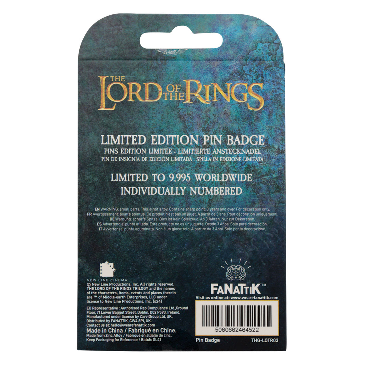 LORD OF THE RINGS | Pin Badge | Limited Edition