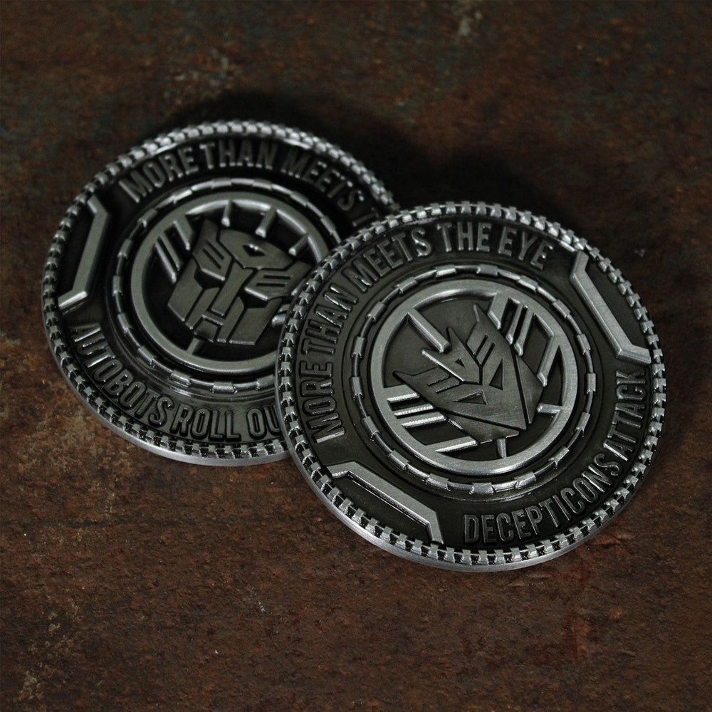 Transformers | More Than Meets The Eye | Set of 2 Medallions | Collectible Limited Edition
