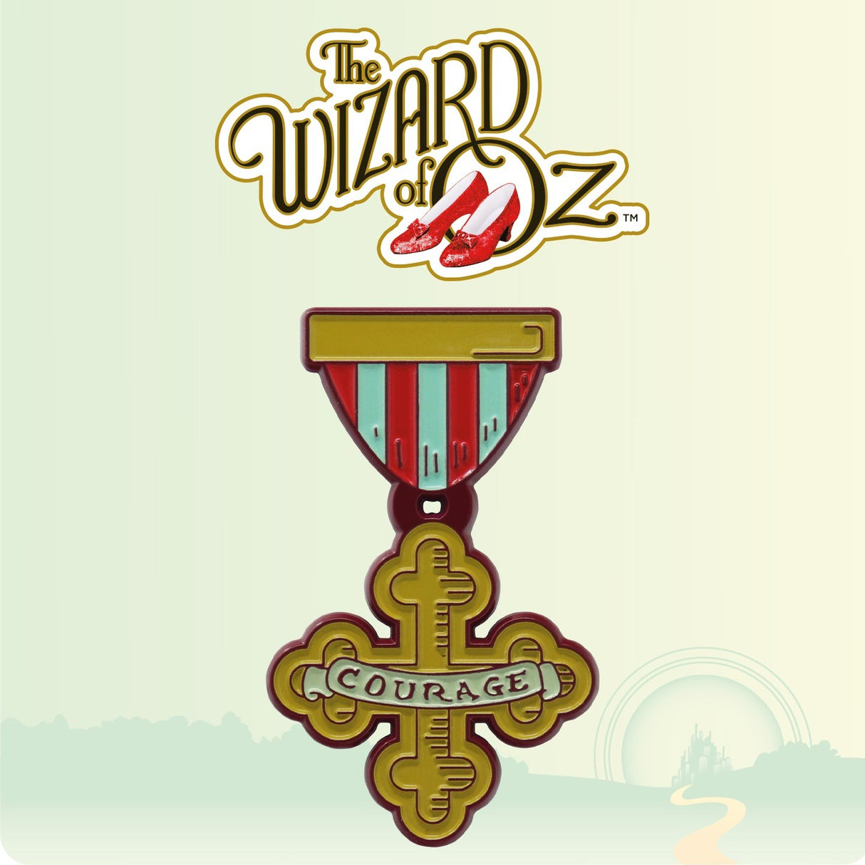 The Wizard of Oz | Courage Medal | Limited Edition Pin Badge