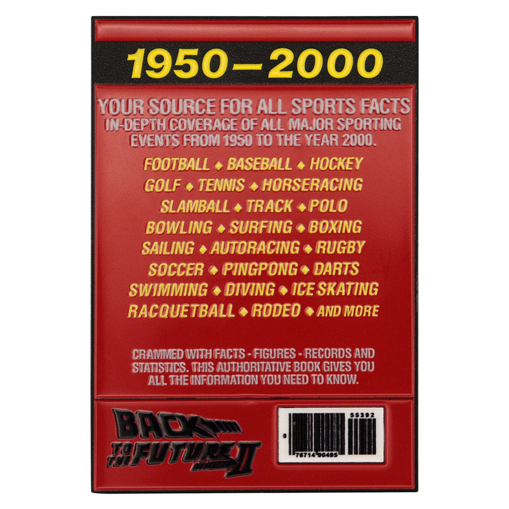 Back to the Future | Sport Almanac Ingot| Limited Edition