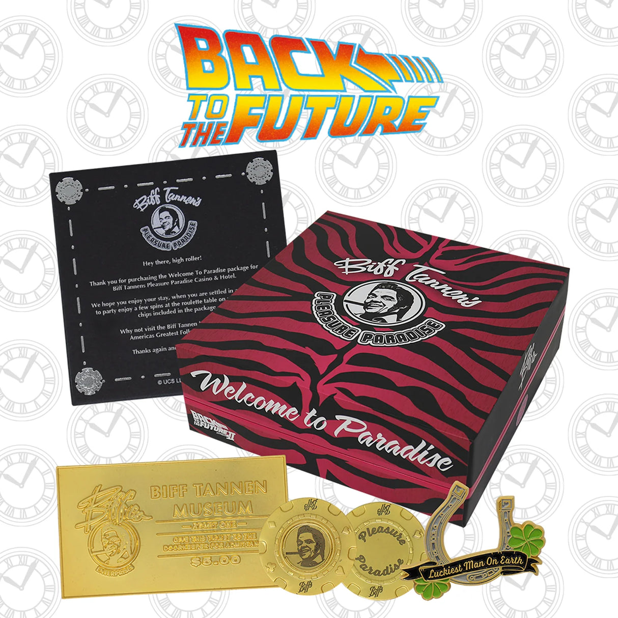 Damaged Box | Back to the Future | Biff Tannen's Casino Set