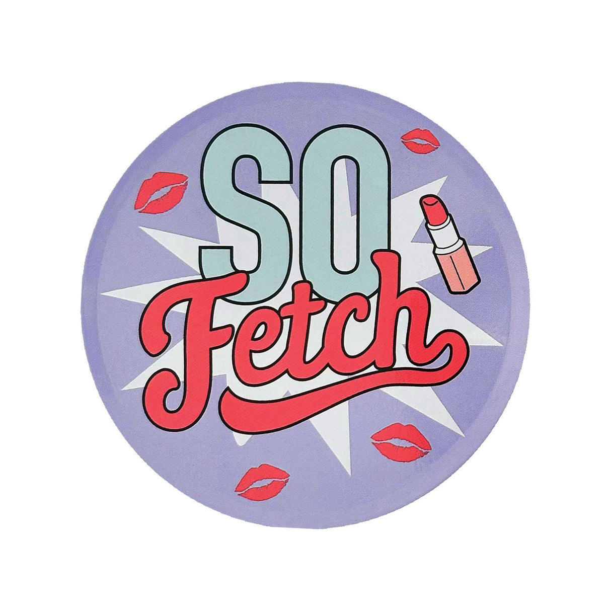 MEAN GIRLS | Set of 4 Embossed Metal Coasters