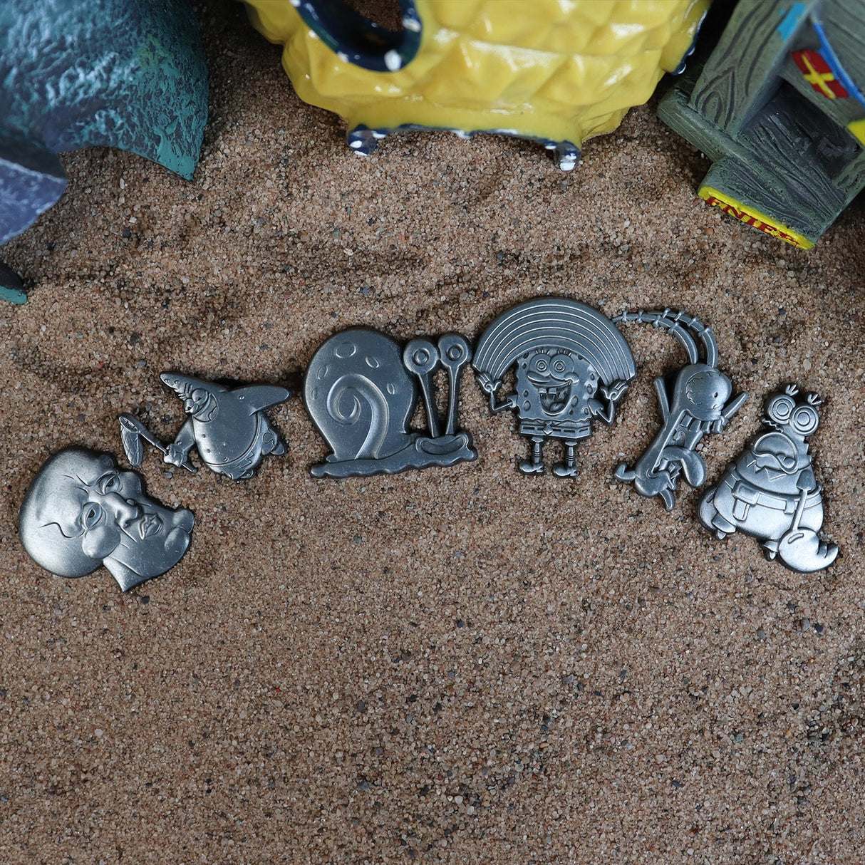 SpongeBob SquarePants | Set of 6 Pin Badges