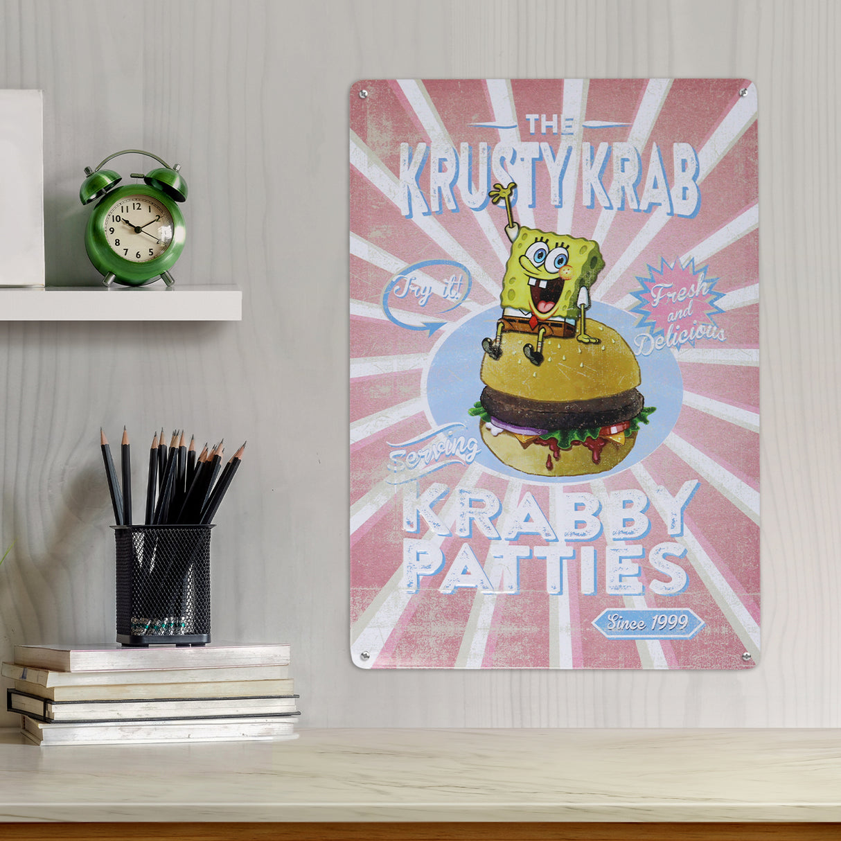 KRUSTY KRAB | SpongeBob SquarePants | Tin Sign