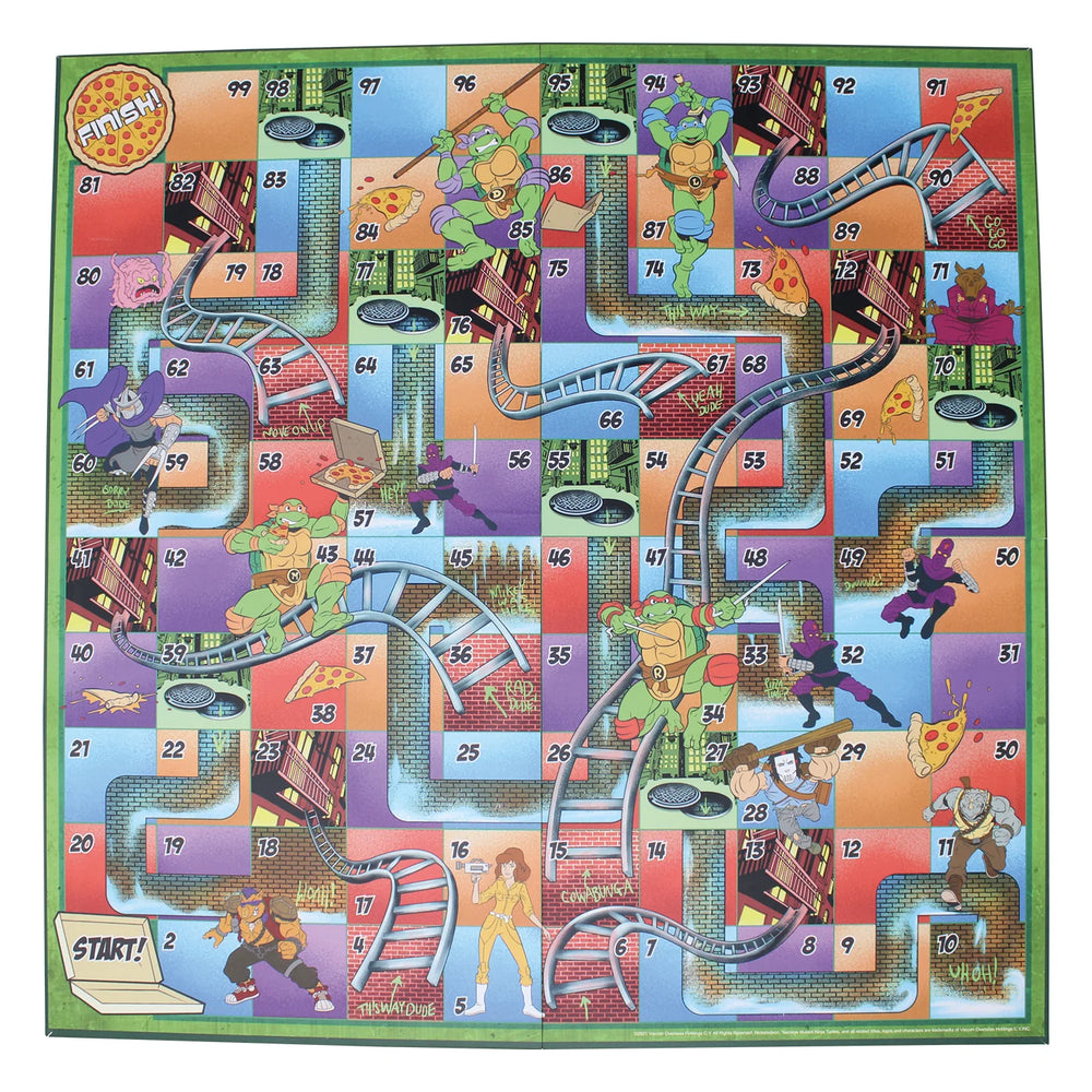 Teenage Mutant Ninja Turtles | Sewers & Ladders Board Game