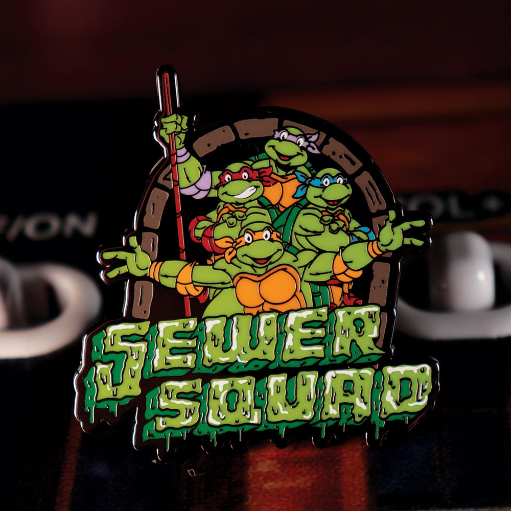 TEENAGE MUTANT NINJA TURTLES | Limited Edition Pin Badge | 40th Anniversary