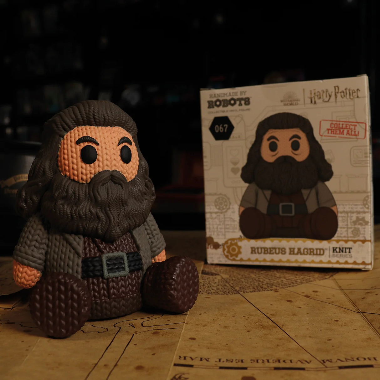 Rubeus Hagrid | Handmade by Robots | Harry Potter | Vinyl Figure | Knit Series #067