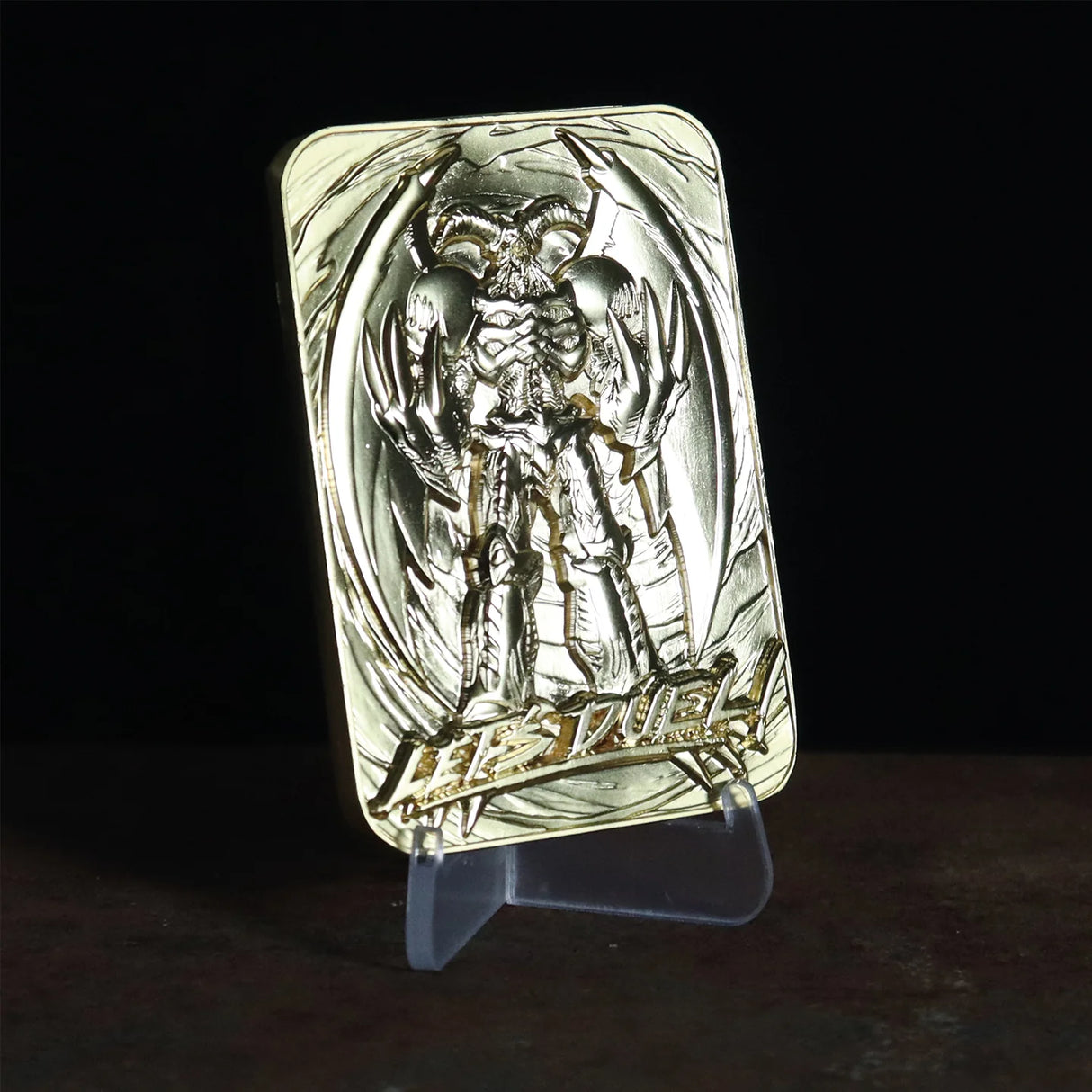 Yu-Gi-Oh! | Limited Edition | 24k Gold Plated Metal Card | Summoned Skull