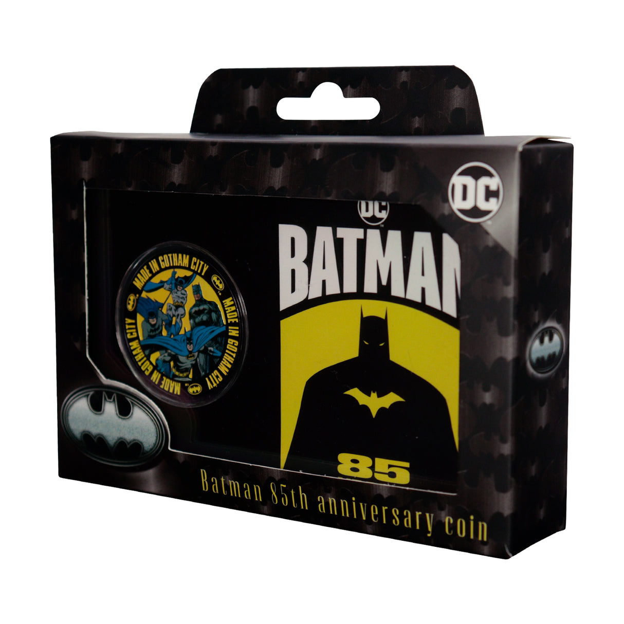 Batman 85th Anniversary BATMAN Limited Edition Collectible Coin and XL Stand