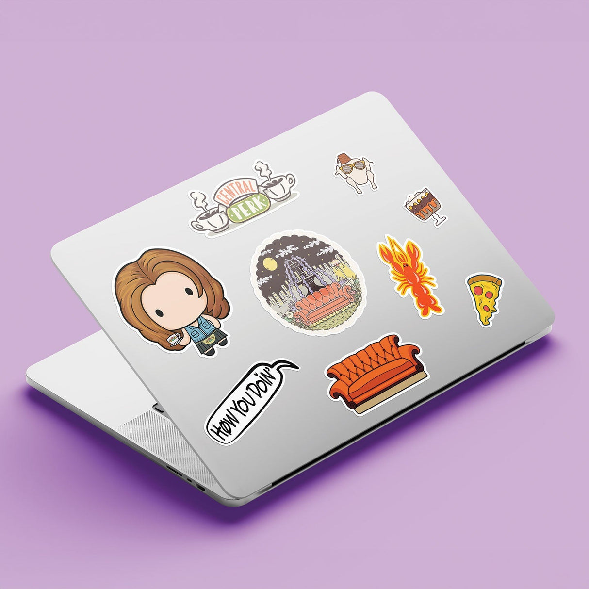 FRIENDS |  Gadget Tech Decals | 4 Sheets