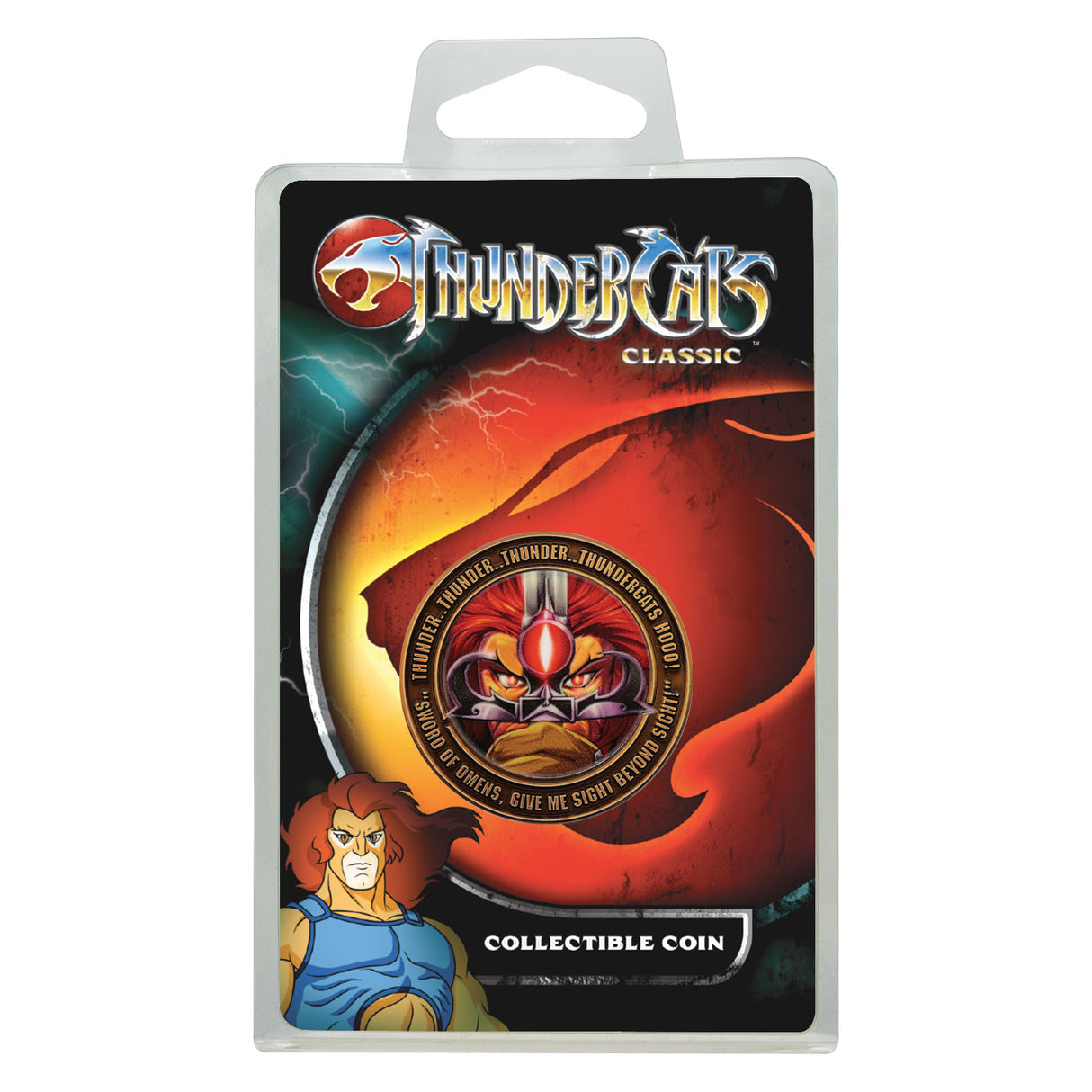 Fanattik ThunderCats 40th Anniversary Limited Edition LION-O Collectible Coin