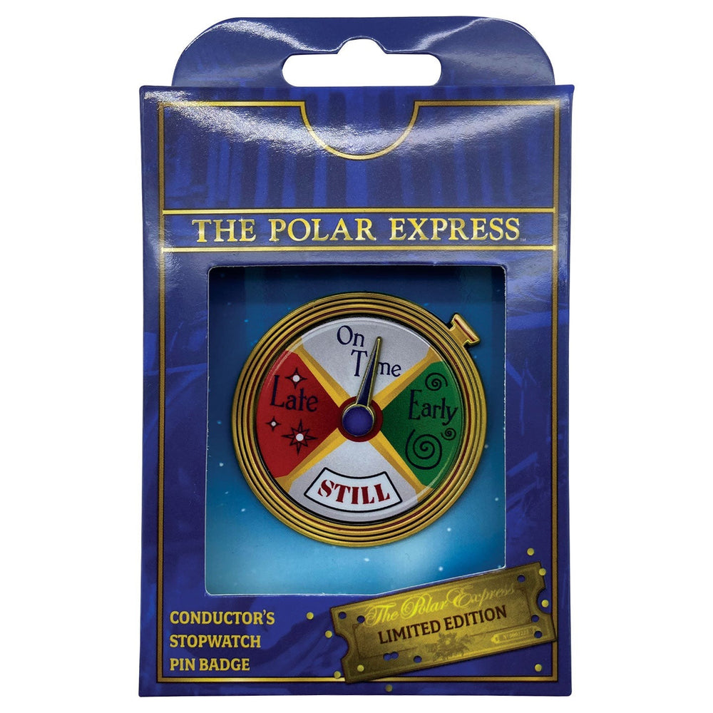 CONDUCTOR'S STOPWATCH SPINNING | The Polar Express | Limited Edition Pin Badge