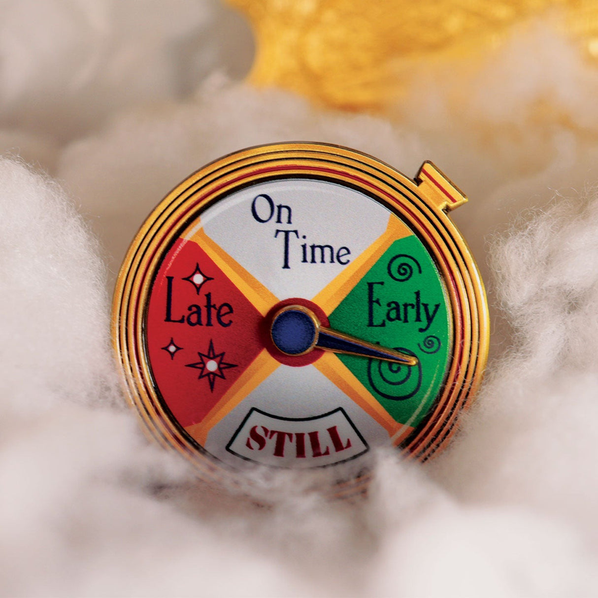 CONDUCTOR'S STOPWATCH SPINNING | The Polar Express | Limited Edition Pin Badge